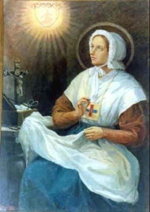 Visión de la Beata: el "sol misterioso".