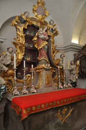 Reliquias de los Santos.