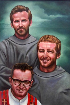 Composición de los tres nuevos beatos.