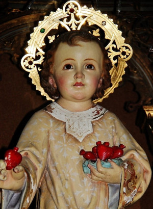 Detalle del rostro.